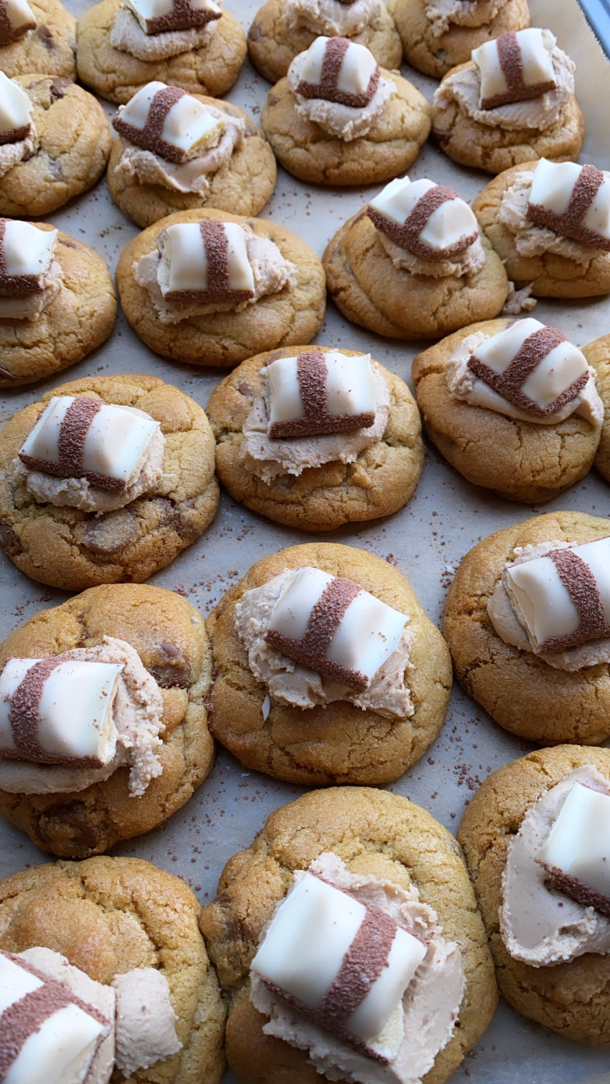 Box of mini cookies