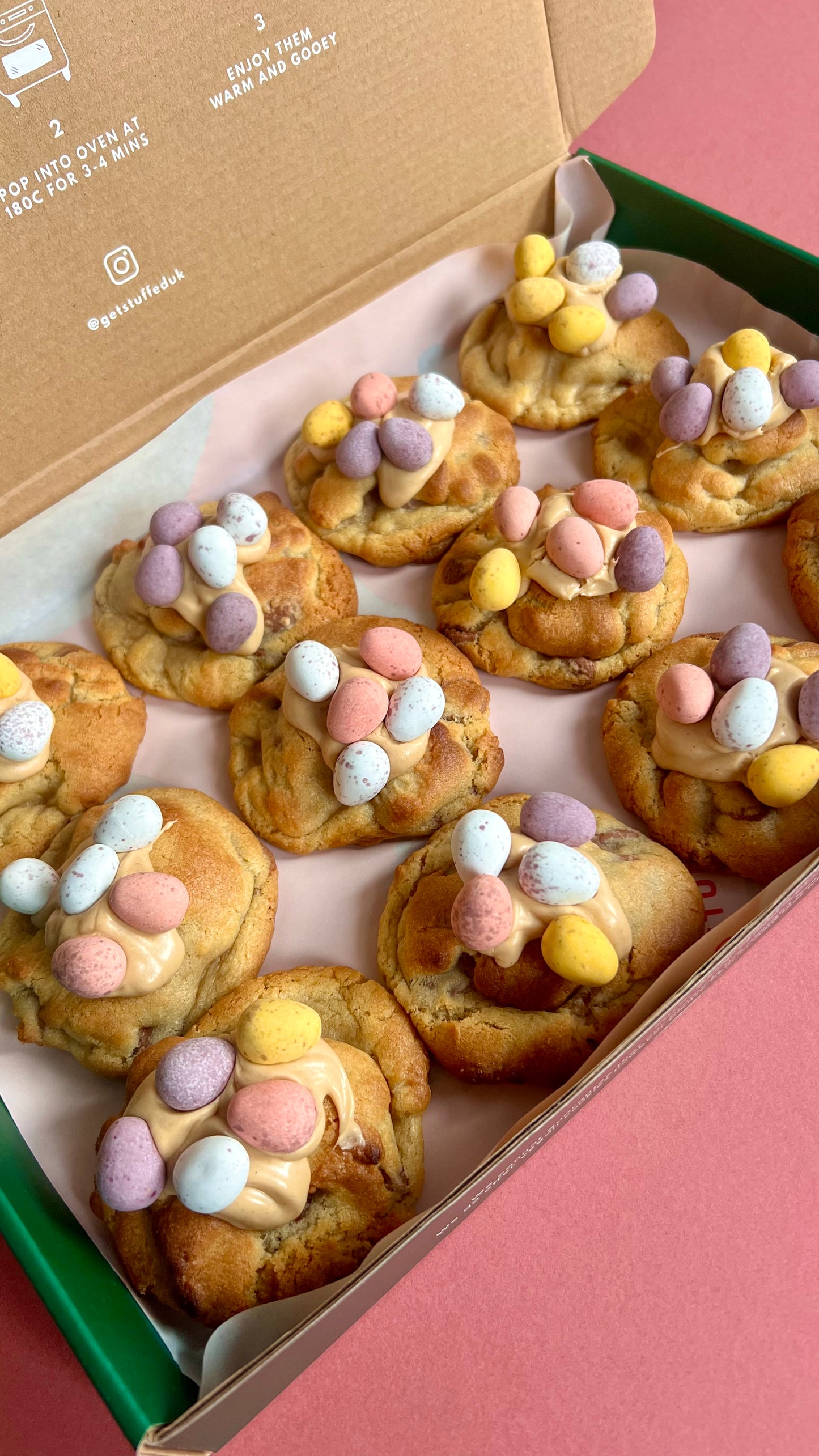 Mini Eggs Cookies