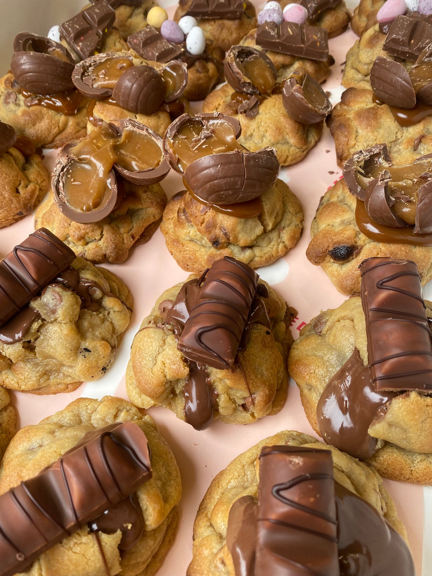 Bueno Bliss chocolate cookie packed with Kinder Bueno and Nutella