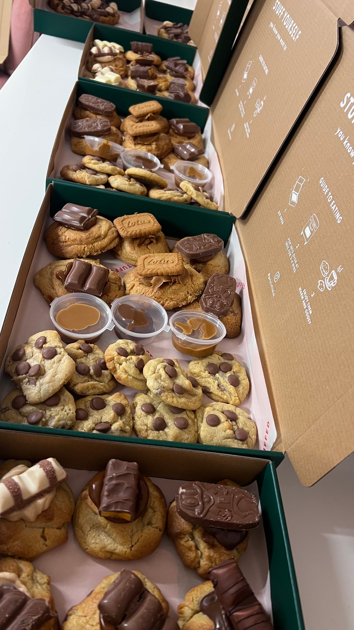 Dipping boxes