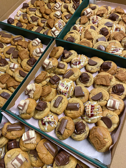 Box of mini cookies